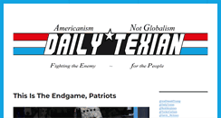 Desktop Screenshot of dailytexian.com